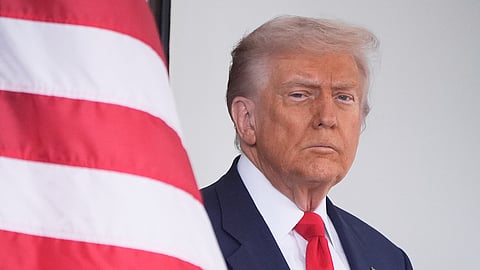US President Donald Trump