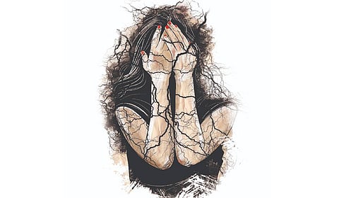 The family members alleged that the girl lost her life due to mental torture by the principal.