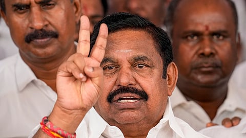 AIADMK general secretary Edappadi K Palaniswami 