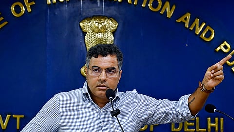 Delhi Water Minister Parvesh Verma. 