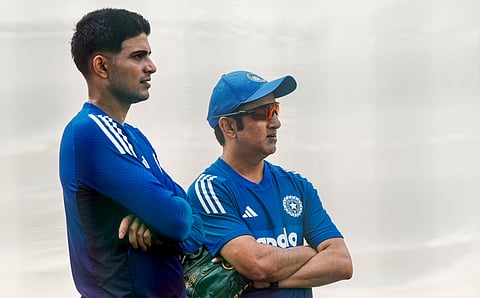 Shubman Gill and coach Gautam Gambhir