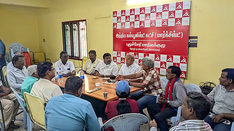 The bloc has also called for criminal cases to be registered against the accused professors at both the main campus and the Karaikal campus of the Central University of Puducherry