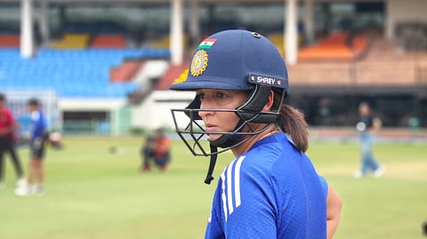 India's captain Harmanpreet Kaur 