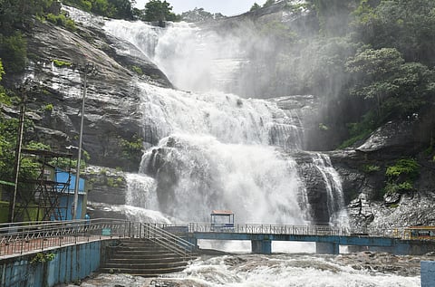 Courtallam Main Falls image used for representation.