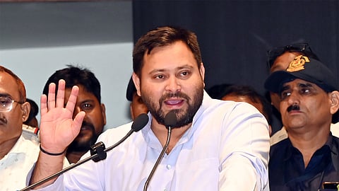 RJD leader Tejashwi Yadav has been fielded from the Raghopur assembly seat in Vaishali district, a constituency that holds deep political and emotional significance for the Yadav family. 