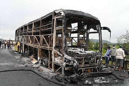  The bus was converted into a sleeper coach without proper authorisation, and it was also being operated across States under questionable documentation.