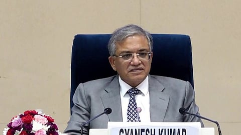 Chief Election Commissioner Gyanesh Kumar 