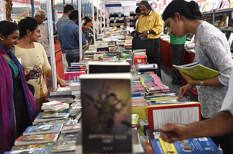 Scene from the previous edition of  Kochi International Book Festival 