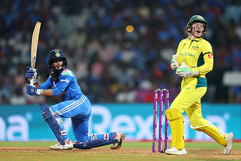 Jemimah's third ODI century, an unbeaten 127, helped India script the highest successful chase in women's 50-over game.