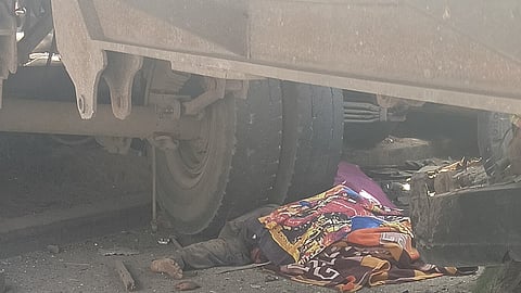 Residents began rescue operations immediately, pulling out those trapped inside the wreckage and calling for ambulances. 