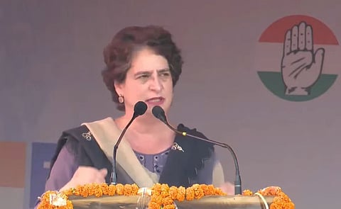 Congress leader Priyanka Gandhi Vadra 