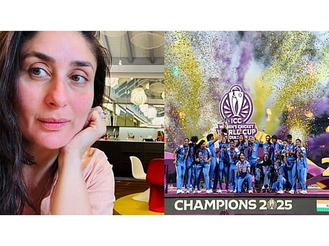 On Monday morning, the actor took to her Instagram account to share her happiness and admiration for the champions. Bebo posted a series of photos from the thrilling final match. 