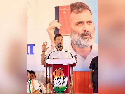 Lok Sabha leader of opposition, Rahul Gandhi.