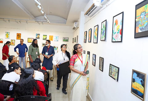 An exhibition by the children, for the children
