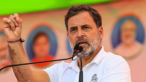 LoP in the Lok Sabha and Congress leader Rahul Gandhi.