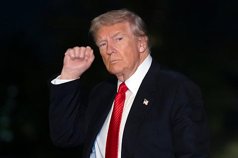 US President Donald Trump. 