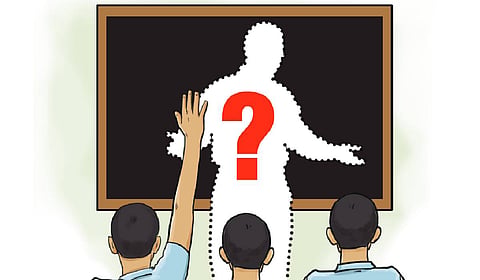 Officials were told to withhold the November salary of those teachers who failed to report for duty. 