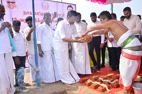 The project is expected to benefit around 1,500 fishers operating 213 boats in Samanthapettai in Nagapattinam district 