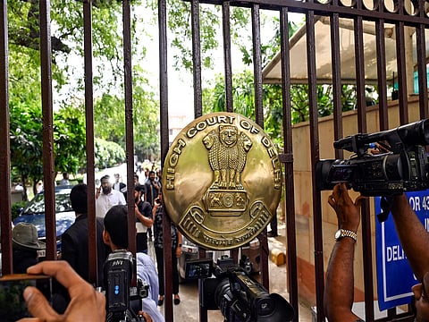 A view of the Delhi High Court.