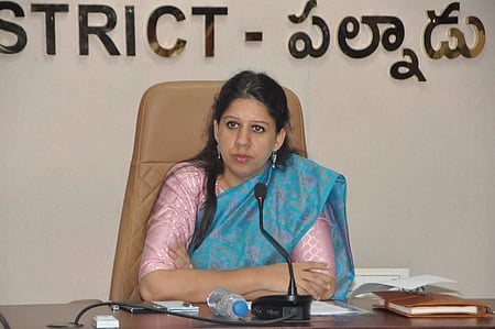 Palnadu District Collector Kritika Shukla.