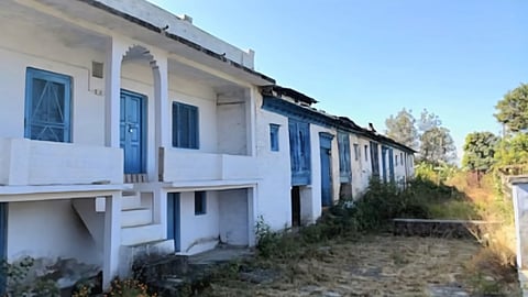 "The last resident, a woman, was forced to leave due to lack of opportunities and basic amenities," said a local official. 