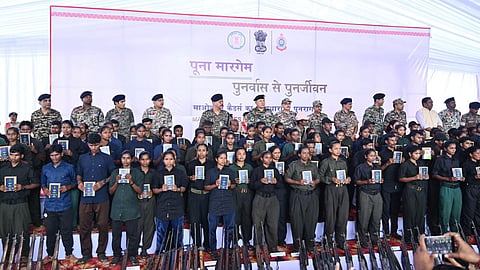 Surrendered Maoists undergo skill development sessions as part of the state’s plan to help them reintegrate into society.