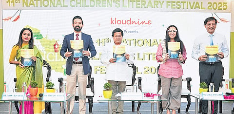 Actor Vikrant Massey, KIIT and KISS founder Achyuta Samanta and other guests  