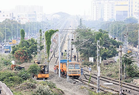 The 5-km extension, from Velachery to St Thomas Mount, is expected to be completed and opened by year end or January 2026 