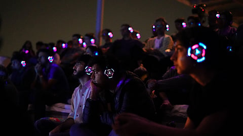 Audience immersed in Tambe’s Portal Waiting
