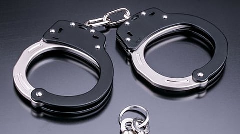 The police have arrested the deceased’s wife, Saranya, 29, for allegedly killing him and staging the death as suicide. 