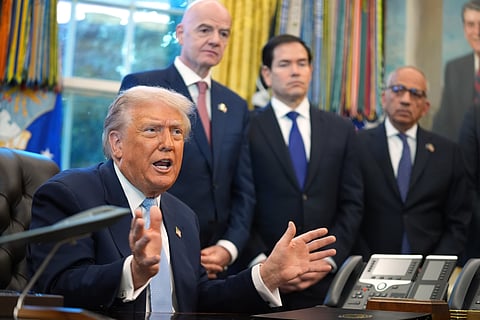 US President Donald Trump