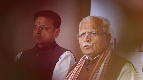 Union minister for Housing and Urban Affairs Manohar Lal Khattar