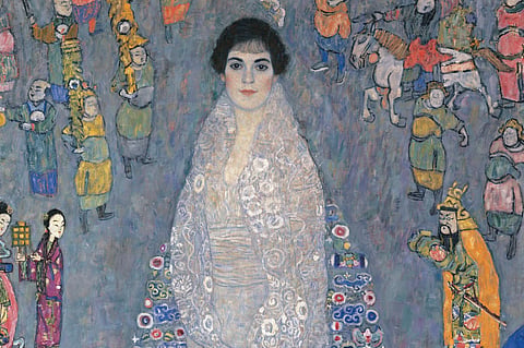 The portrait depicts the daughter of one of Vienna's wealthiest families. (Photo | AP)