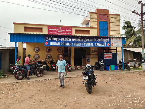 The UPHC in Ariyalur is staffed by a doctor and a limited medical staff 