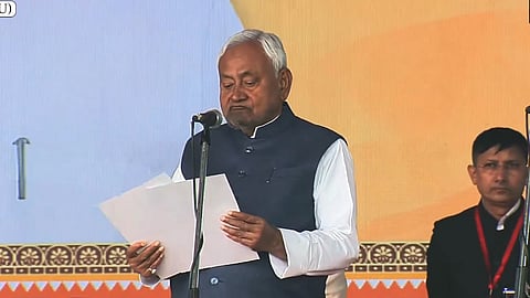 JD(U) supremo Nitish Kumar has taken oath as Bihar’s chief minister for a record 10th time today, days after the NDA secured a decisive victory in the assembly elections. 
