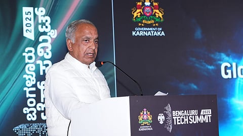 Karnataka Minor Irrigation, Science and Technology Minister N S Boseraju. 