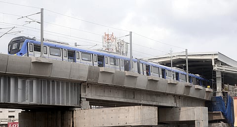 Chennai Metro train image used for representative purpose.