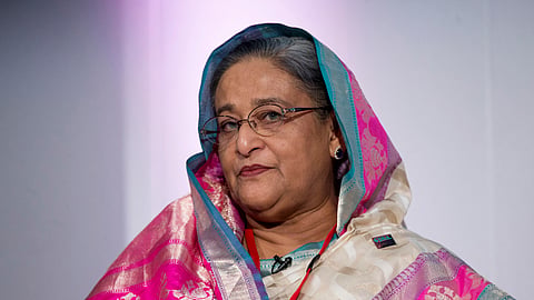 Former Bangladesh Prime Minister and Awami League leader Sheikh Hasina.