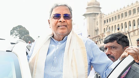 Chief Minister Siddaramaiah
