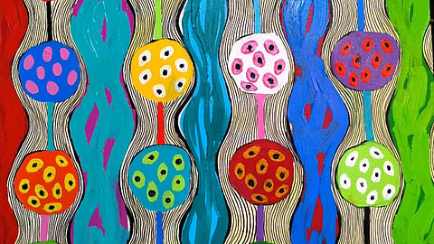 'Pambach' by artist Insha Manzoor 