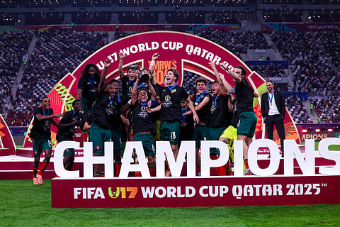 It was Portugal's first U17 title and came in the 20th edition of an event FIFA has expanded and now organizes annually instead of every two years.