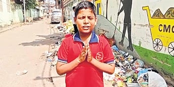 Fourteen-year-old Abhijeet Singh 