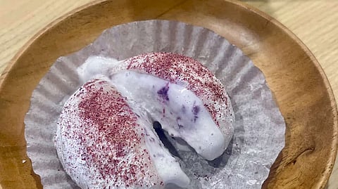 Mochi ice cream (Ikoi Tokyo) 