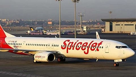 A SpiceJet aircraft image used for representative purposes only.