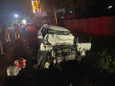 Preliminary inquiry by the TN police pointed to overspeeding and negligent driving by Mustak as the cause of the crash.