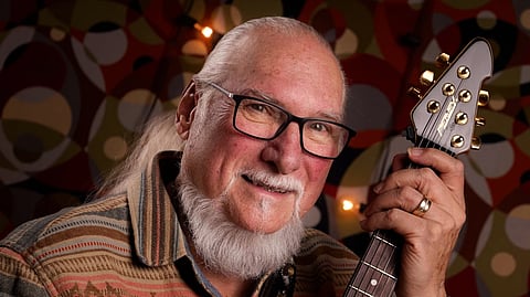 Guitarist, songwriter and record producer Steve Cropper poses Wednesday, Dec. 2, 2020, in Nashville, Tenn. 