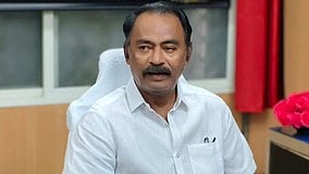 Former Kadapa Mayor K Suresh Babu addressing the media on Thursday.