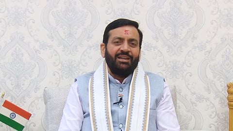 Haryana  Chief Minister Nayab Singh Saini.