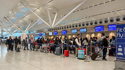 IndiGo, which operates 42-44 flights a day, accounted for most of the cancellations between December 3 and 7. 