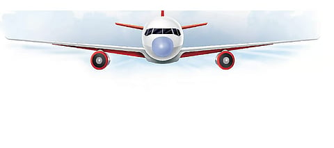 The aircraft belonged to the Redbird Aviation Academy and had taken off from Suktara airstrip. It was preparing to land when its wing struck the electricity wireline. 